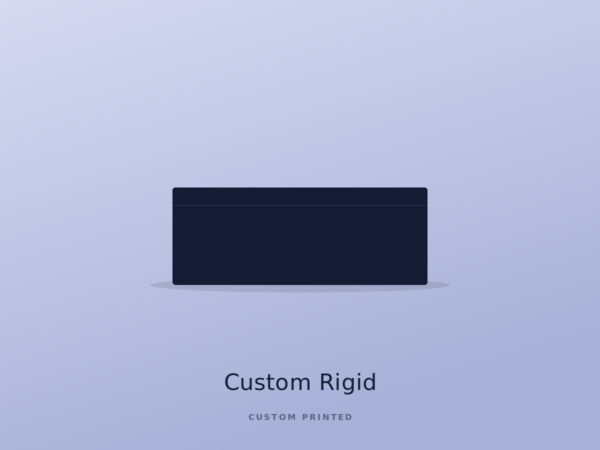 Custom rigid boxes